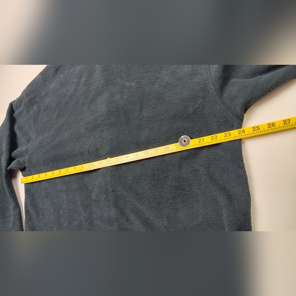 Soft Surroundings Jacket Shacket Women Large Shell Buttons Shirt Jacket Navy - Picture 6 of 8